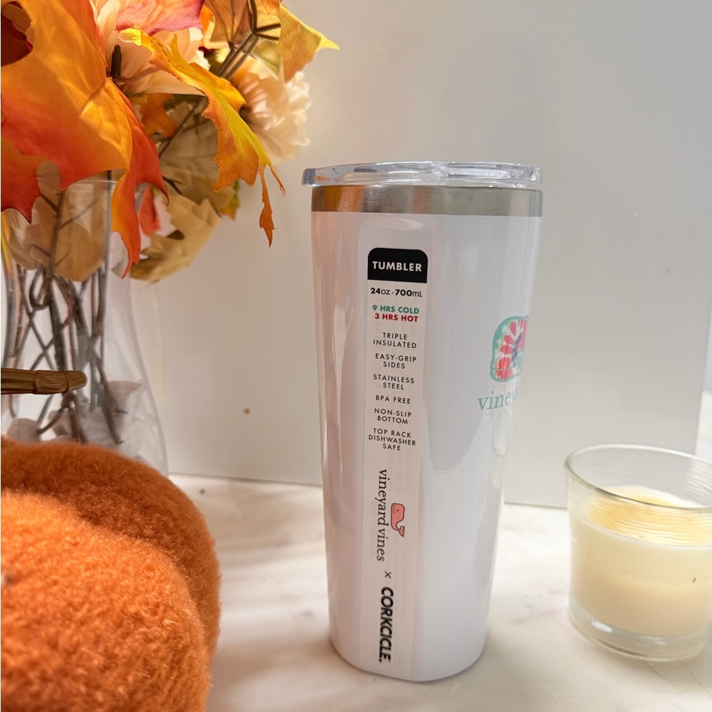 Corkcicle White Tumbler
